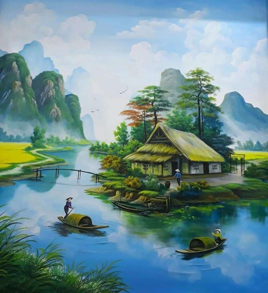 Top 317+ Vẽ Con Sông Hay Nhất - Thtantai2.Edu.Vn