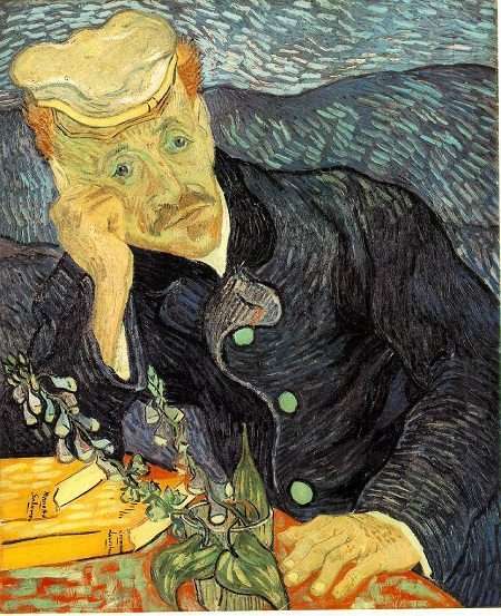 Buc hoa_Chân dung Bac si Gachet_ cua danh hoa Vincent van Gogh 4-23002