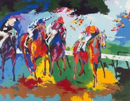 Bức tranh đua ngựa đầy sắc màu 4-2022