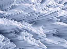 Tranh in 3D nghệ thuật tuyết hình sóng 3-2030